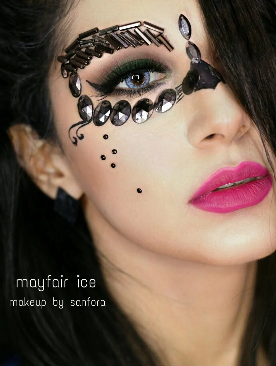 Mayfair Ice Natural Blue Coloured Contact Lenses - Image 6